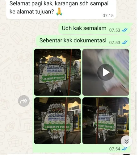 Pengiriman Papan Bunga Selamat Sumur Pacing