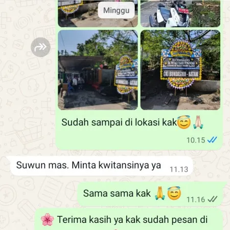 Pengiriman Papan Bunga Duka Sumur Pacing